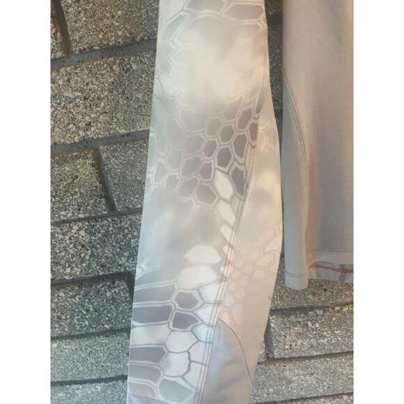 5.11 Tactical Womens Kryptek Half-Zip Pullover Shirt S Polyester/Elastane Gray/W - Picture 7 of 13